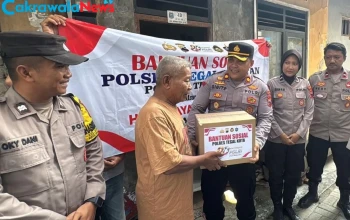 Kapolres Tegal Kota dan Bhayangkari Kunjungi Panti Asuhan Berbagi Kasih Sambut Hari Bhayangkara 80
