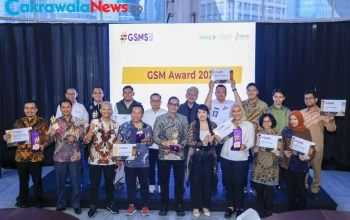 Kemnaker Raih Dua Penghargaan GSMS 2026 atas Penyajian Informasi Ketenagakerjaan yang Akurat