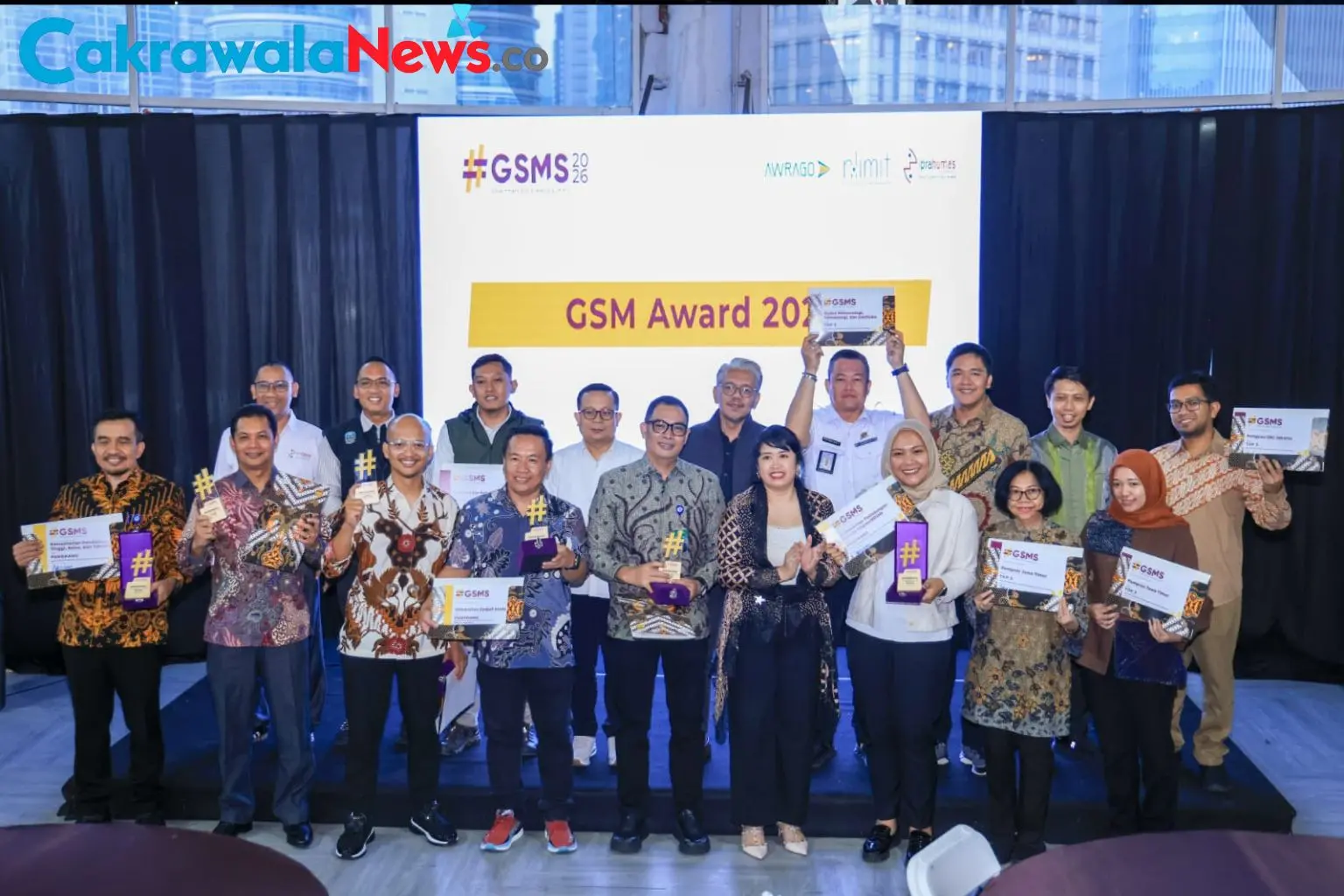 Kemnaker Raih Dua Penghargaan GSMS 2026 atas Penyajian Informasi Ketenagakerjaan yang Akurat