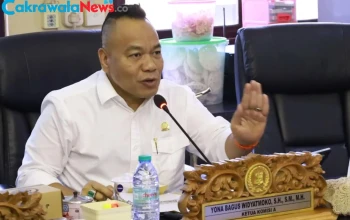 Ketua Komisi A Yona Bagus Widyatmoko. Foto: (Tim Cak Yebe)