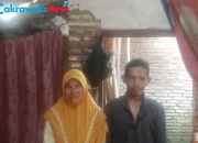 Kondisi Rumah Hadi Wibowo Pedagang Cilok Keliling di Desa Kepandean Tegal yang Memprihatinkan