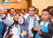 Menaker Yassierli Hadiri Rakernas KSPI 2026 di Jakarta