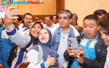 Menaker Yassierli Hadiri Rakernas KSPI 2026 di Jakarta