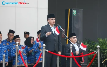 Menaker Yassierli Pimpin Upacara Hari Lahir Pancasila 2026 Tegaskan Pancasila Sebagai Ideologi yang Hidup