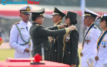 Panglima TNI Pimpin Upacara Prasetya Perwira Diktukpa TNI Integratif 2026 di Akmil Magelang