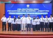 Pelantikan 10 Pejabat Baru Kemnaker, Menaker Yassierli Tekankan Penguatan K3 dan Integritas Birokrasi