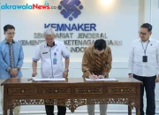 Penandatanganan Kerja Sama Polteknaker dan Huawei Indonesia Bidang Pendidikan dan Pengembangan SDM Jakarta 23 Juni 2026