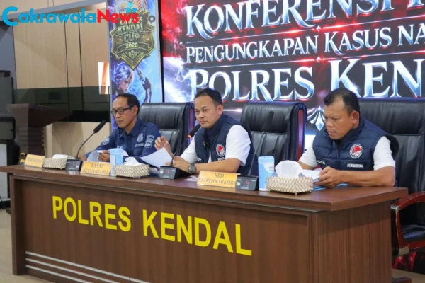 Satresnarkoba Polres Kendal Gagalkan Peredaran 50 Gram Sabu di Cepiring, Kurir Jaringan Narkoba Dibekuk