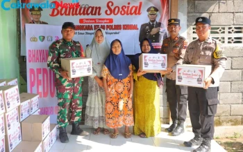 Polres Kendal Gelar Bakti Sosial Kesehatan dan Bansos untuk Warga Ngampel Sambut Hari Bhayangkara 80