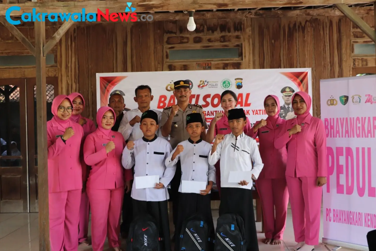 Polres Kendal Gelar Bakti Sosial Khitanan Massal dan Santunan Anak Yatim Hari Bhayangkara 80