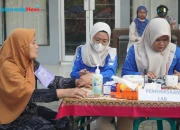 Polres Tegal Gelar Cek Kesehatan Gratis untuk Masyarakat di Car Free Day Alun Alun Hanggwana Slawi Hari Bhayangkara 80 Tahun 2026