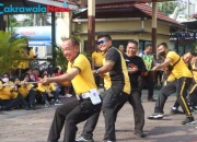 Polres Tegal Kota Gelar Olahraga Bersama Sambut Hari Bhayangkara Ke 80