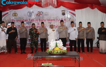 Ribuan Warga Meriahkan Tahun Baru Islam 1448 H dan Hari Bhayangkara 80 Bersama Polres Tegal