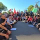 Temui Massa Aksi, Ketua Komisi A DPRD Surabaya Janji Perjuangkan Tuntutan Mahasiswa