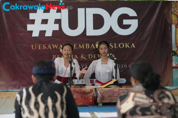 Pemkot Surabaya Buka Utsawa Dharma Gita 2026, Cetak Generasi Muda Hindu Berkarakter dan Peduli Lingkungan