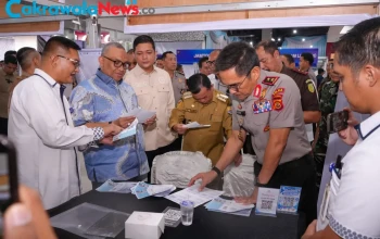 Wamenaker Afriansyah Noor Buka Bhayangkara Presisi Job Fair dan Bazaar UMKM Jambi