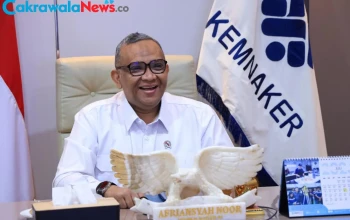 Wamenaker Afriansyah Noor Buka Webinar LKS Bipartit 2026