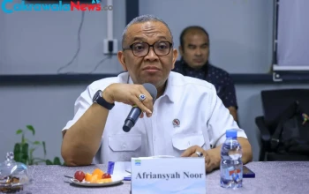 wamenaker afriansyah noor kunjungan kerja tka morowali transfer keahlian tenaga kerja lokal 2026