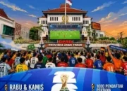 Doorprize Hingga Sajian Produk UMKM Gratis Disediakan, Ayo Ikuti Nobar Semifinal Piala Dunia 2026 di DPRD Jatim