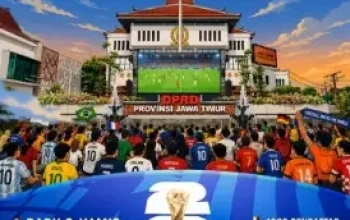 Doorprize Hingga Sajian Produk UMKM Gratis Disediakan, Ayo Ikuti Nobar Semifinal Piala Dunia 2026 di DPRD Jatim