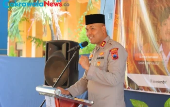 Kapolres Kendal menghadiri pembukaan Darul Arqam Dasar Kolosal PC IMM Kendal di SMK Muhammadiyah 3