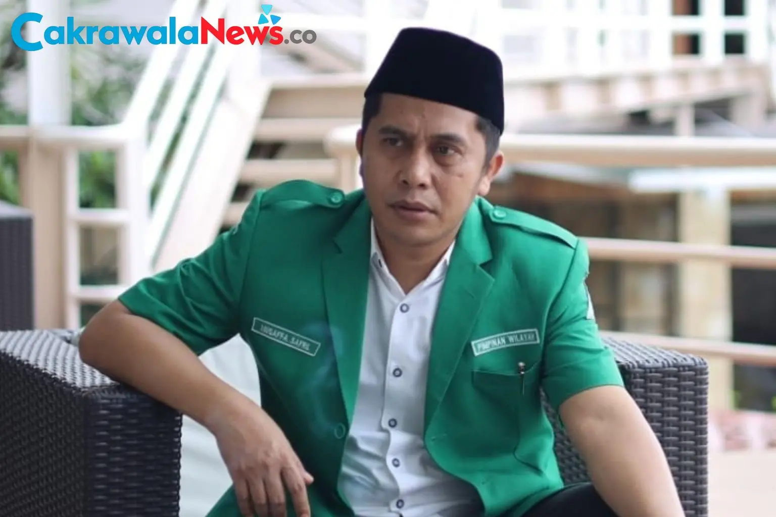 Ketua PW GP Ansor Jawa Timur, Musaffa Safril.