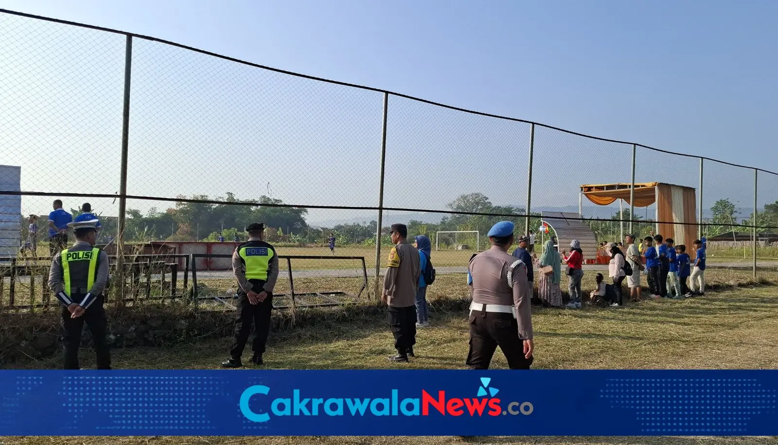 Polres Tegal Amankan Kompetisi Piala Suratin Jawa Tengah 2026 di Lapangan Karangcengis Kabupaten Tegal