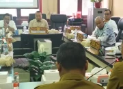 Rapat dengar pendapat Komisi A DPRD Sesalkan BPN Batalkan PTSL Setelah Sosialisasi ke Warga