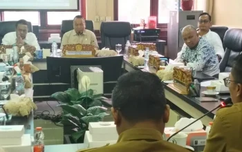 Rapat dengar pendapat Komisi A DPRD Sesalkan BPN Batalkan PTSL Setelah Sosialisasi ke Warga