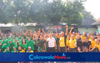 TNI Polri dan Kejaksaan Negeri Kendal Gelar Olahraga Bersama Perkuat Sinergi Menjaga Kamtibmas
