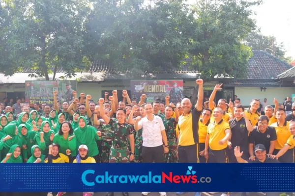 Solid Jaga Kamtibmas, TNI, Polri, dan Kejaksaan Kendal Pererat Sinergi Lewat Olahraga Bersama