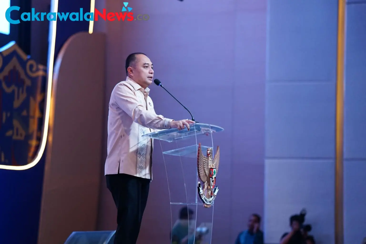 Wali Kota Surabaya di acara APEKSI Medan 2026.