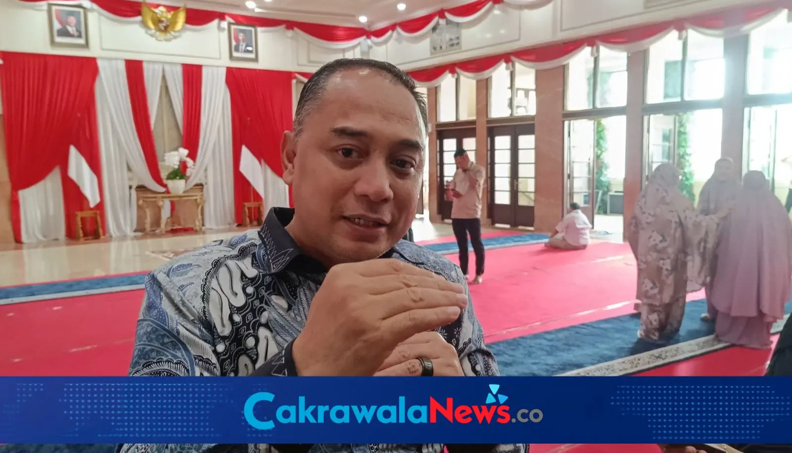 Wali Kota Surabaya Eri Cahyadiii.
