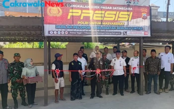 Warga Jatinegara Sambut Hangat Peresmian Pangkalan Ojek Presisi pada Hari Bhayangkara Ke 80