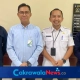 (Baju Putih) Hubungan Industrial, Syarat Kerja dan Jamsostek Disperinaker Surabaya Tranggono Wahyu Wibowo saat datang di Rapat Pansus Tenaga Kerja.