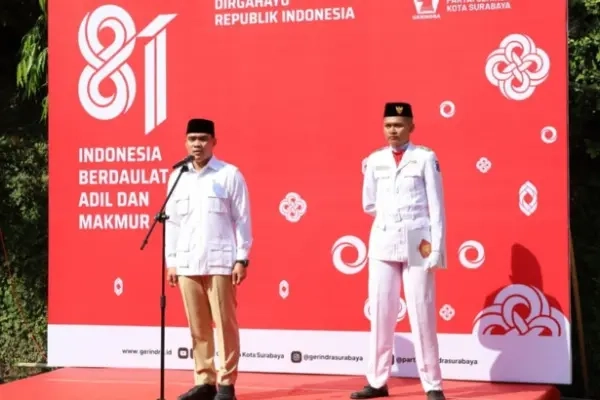 HUT ke-81 RI, Cahyo Dorong Kader Gerindra Surabaya Wujudkan Nasionalisme Lewat Kerja Nyata
