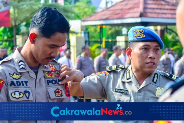 Gaktibplin Polres Tegal Kota, Personel Jalani Tes Urine dan Pemeriksaan Handphone