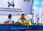 HUT Ke 14 IWO Kota Tegal Dibanjiri Ucapan Selamat dan Dukungan