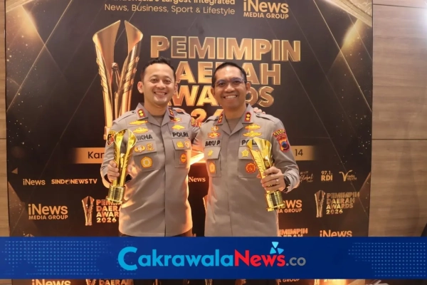 Kapolres Tegal Raih Apresiasi Pemimpin Daerah Awards 2026 Kategori Pelayanan Publik