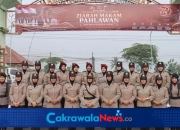Kasat Lantas Polres Tegal Pimpin Ziarah Makam Pahlawan Hari Jadi Polwan ke 78 Tahun 2026