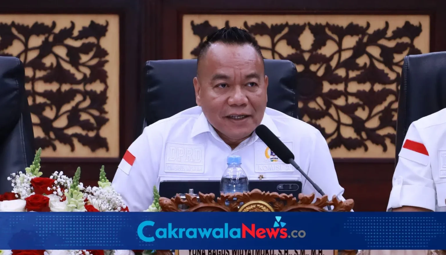 Ketua Komisi A DPRD Surabaya Yona Bagus Widyatmoko