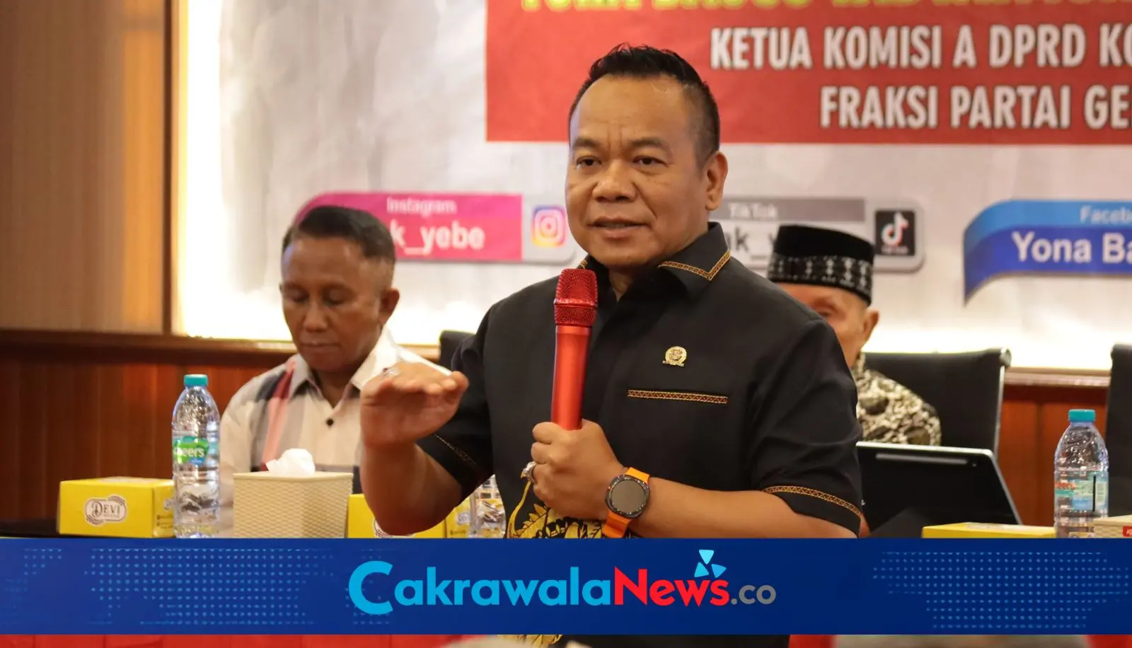 Ketua Komisi A Yona Bagus Widyatmoko.