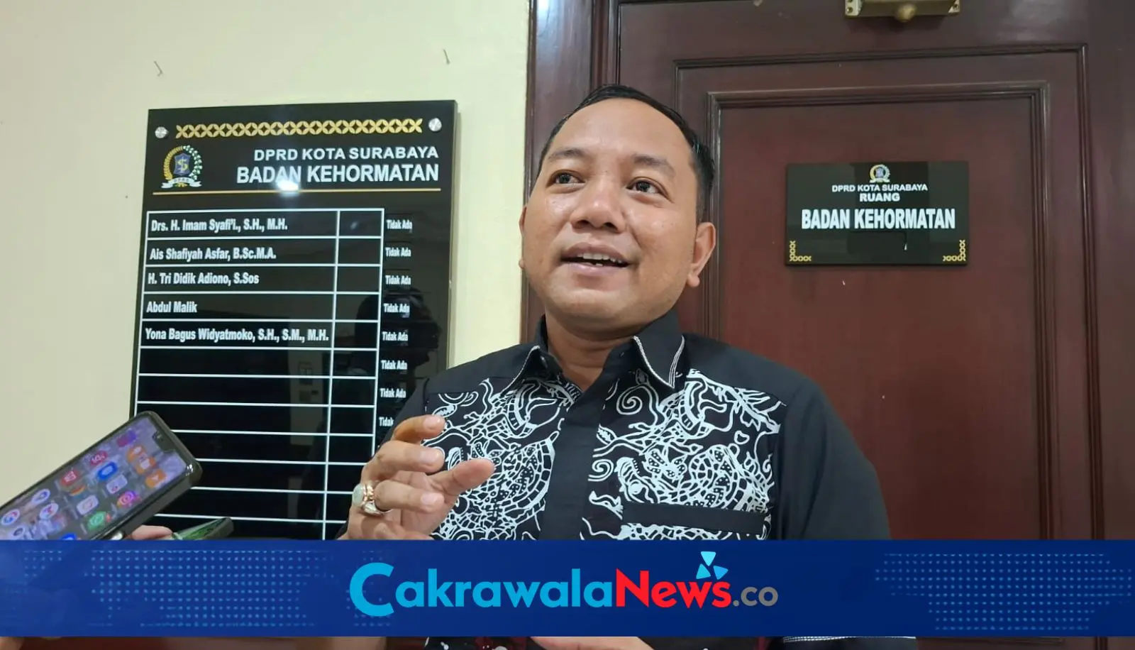Ketua Pansus Ketenagakerjaan Abdul Malik.