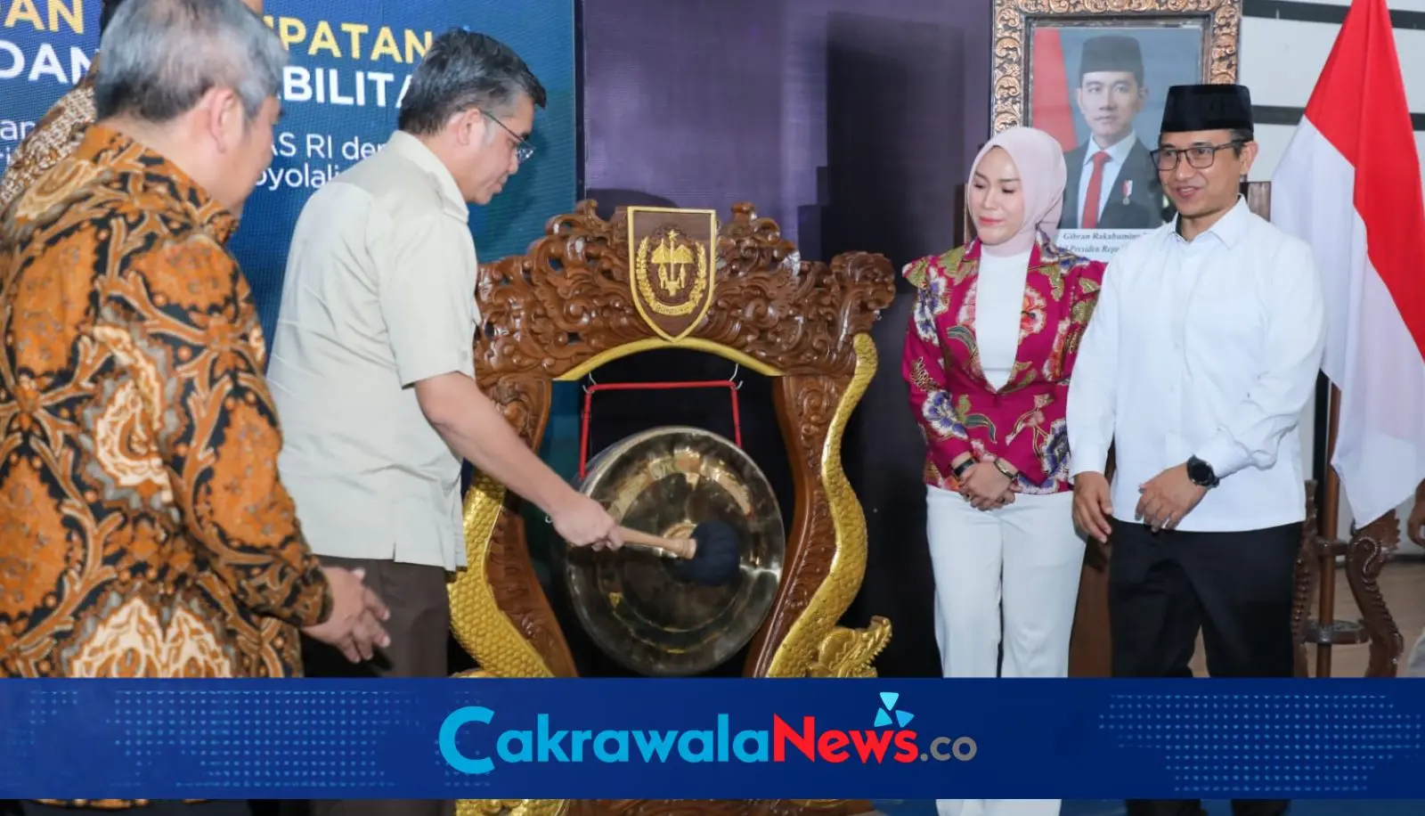 Menteri Ketenagakerjaan Yassierli membuka Pelatihan dan Penempatan Tenaga Kerja Penyandang Disabilitas di Boyolali sebagai upaya memperluas kesempatan kerja yang setara dan inklusif.