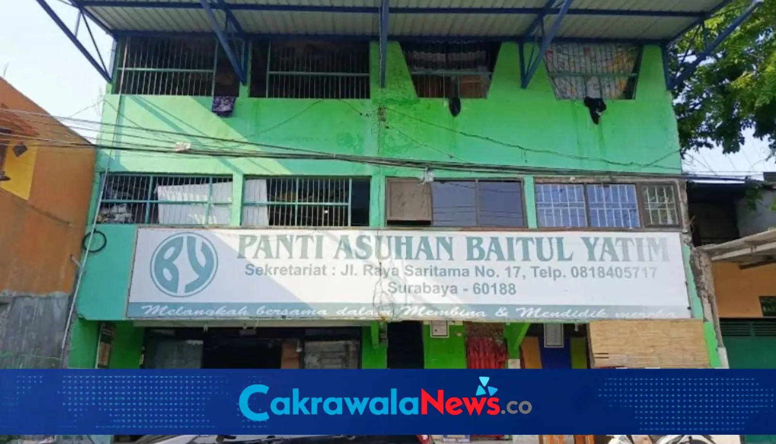Panti Asuhan yang diduga menjadi tempat pencabulan remaja tunanetra