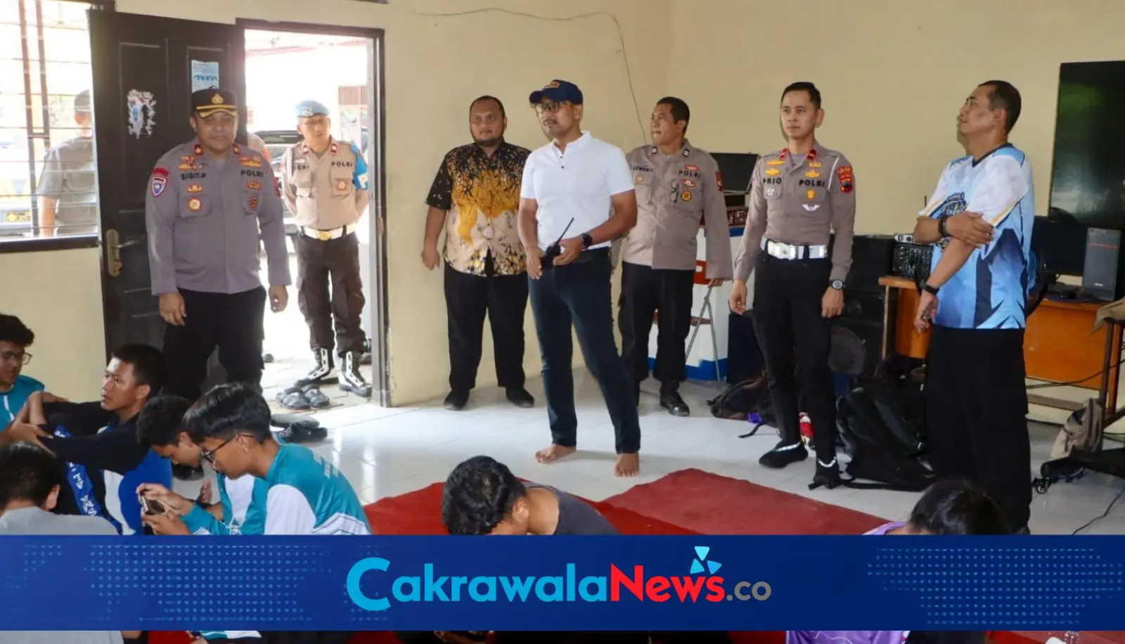 Pelajar Tegal Selatan Adu Skill dalam Turnamen MLBB Polsek Tegal Selatan