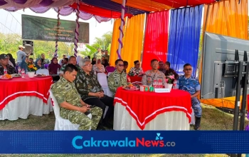 Peresmian Jembatan Gantung Garuda Desa Gembongdadi Tegal