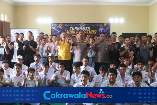 Polisi Ajak Pelajar Kota Tegal ‘Tarung’ di Mobile Legends, Bukan Tawuran