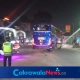 Polisi Atur Arus Lalu Lintas di Tengah Proyek Pelebaran Jalan Tegal
