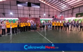 Polres Tegal Buka Lomba Baris Berbaris Hari Lalu Lintas Bhayangkara ke 71